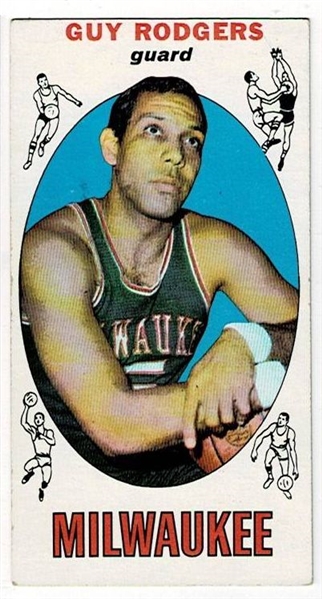 1969 Topps Basketball #38 Guy Rodgers - Milwaukee Bucks